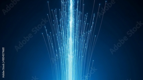 abstract blue light