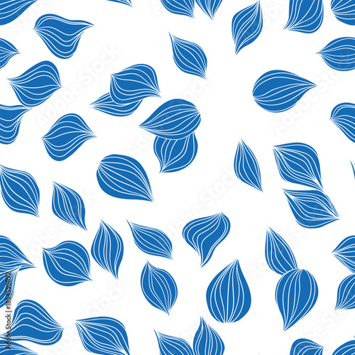 Seamless floral pattern based on traditional folk art ornaments. Colorful flowers on color background. Scandinavian style. Sweden nordic style. Vector illustration. Simple minimalistic pattern.