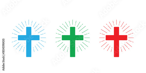 holly cross church vector