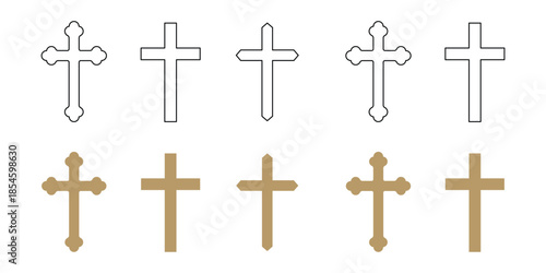 holly cross church vector