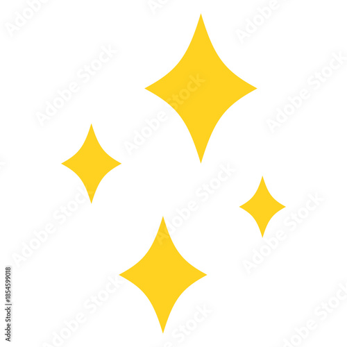 キラキラマークのイラスト