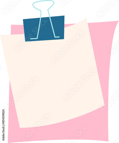 Flat Sticky Note Paper