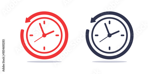 watch, clock timer vector icon