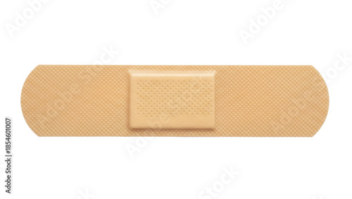 Photos Adhesive bandage PNG isolated on transparent background, first aid plaster for w