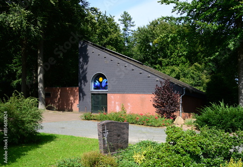 Chapel on the Cemetery in the Town Bomlitz, Lower Saxony