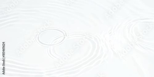 Subtle ripples creating a calm and clean abstract background texture on a white surface