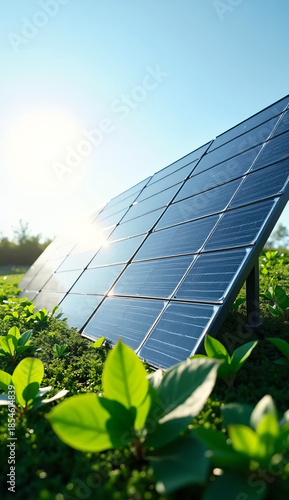 Green Energy Sustainability Concept – Eco Friendly Renewable Technology