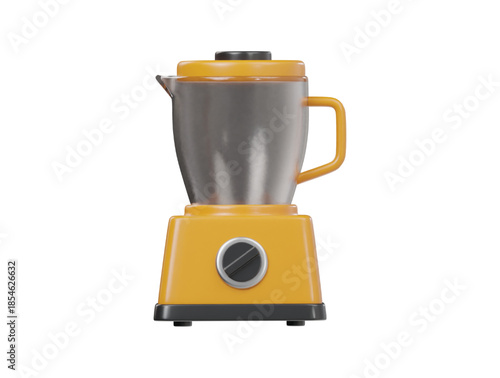 Electronic blender machine icon 3d 