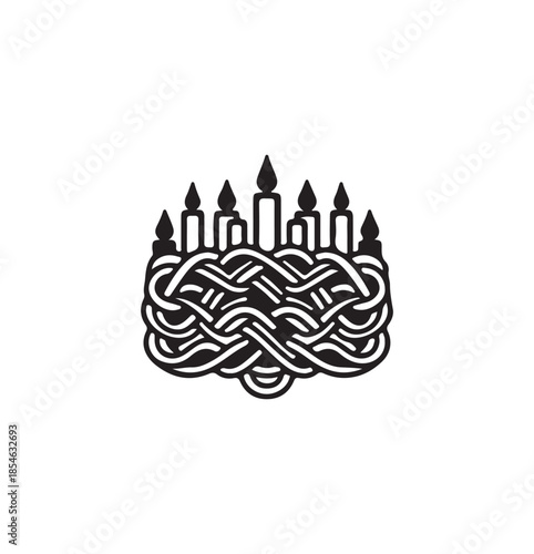  Candle Weave Rope Pattern
