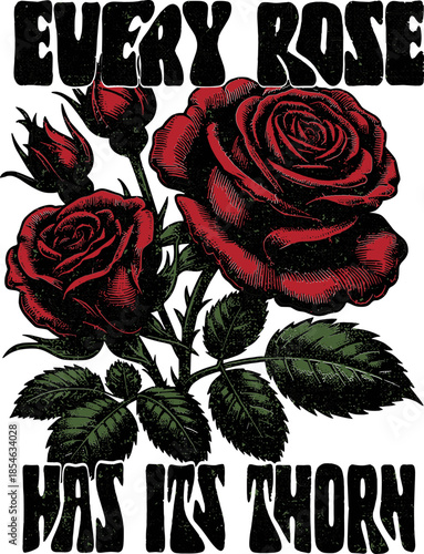 Every rose has a thorn svg, Rose svg, Flower svg