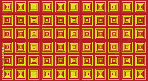 Asian seamless pattern in oriental geometric style. Chinese Lunar New Year decoration.