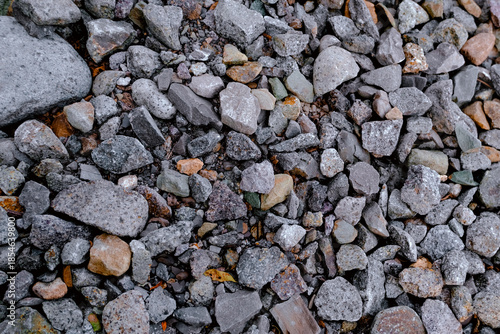 Pile of Rocks and Gravel Texture