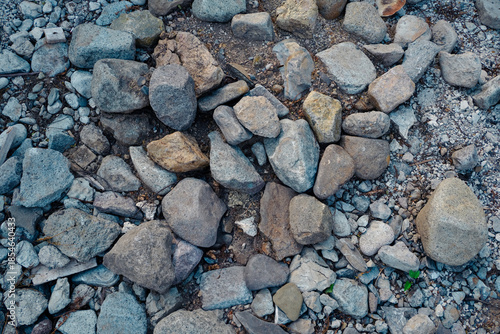 Close Up of Rocks and Gravel