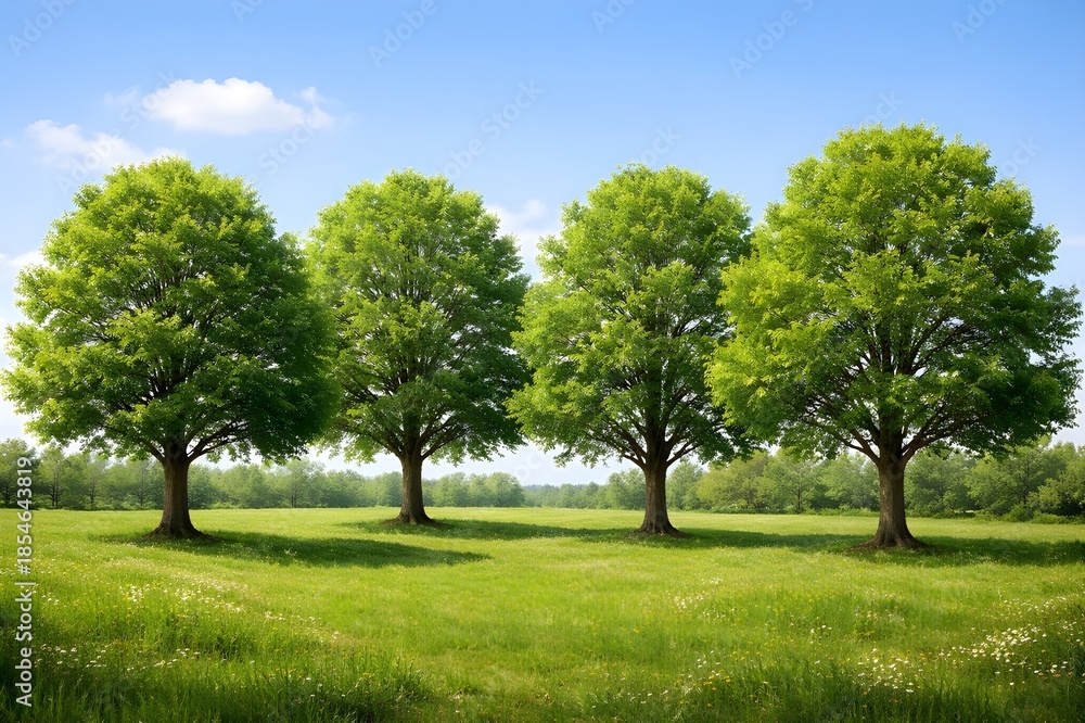 Fototapeta premium tree in the field