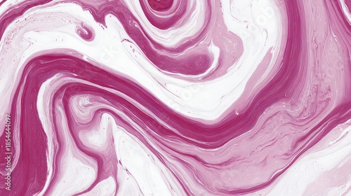 Abstract Swirl Pattern in Shades of Burgundy and White Texture with Flowing Lines