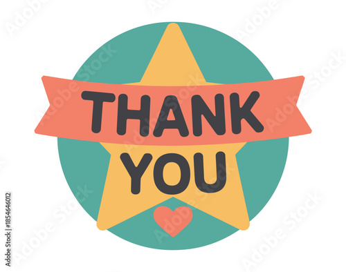 Appreciation badge with 