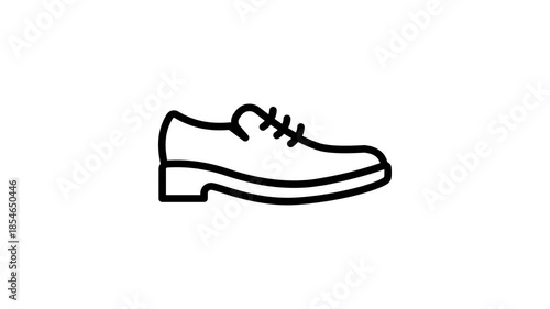 Take a look at this creative animated icon of shoes in modern style