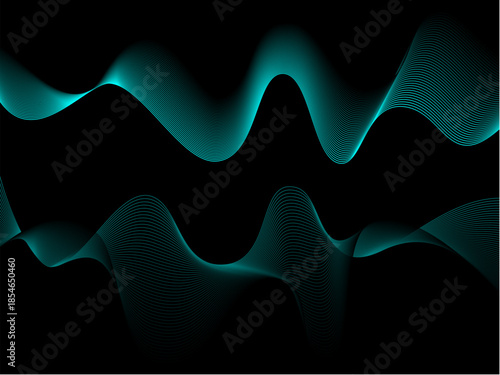 Luxury Vector Illustration seamless pattern of lines abstract background