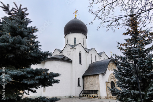 Martha and Mary Convent of Mercy in Moscow. Cathedral of the Intercession of the Holy Virgin