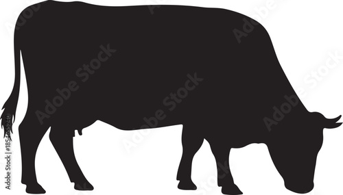 Cow silhouette Vector