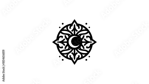 LOGO FOR 圣诞节 IN BLACK AND WHITE VECTOR, Rune, symbol, satanism, occult, esoteric, artwork icon, icon, sign, illustration, fire, flame, vector, logo, tattoo, design, campfire, bonfire, set, boat, black