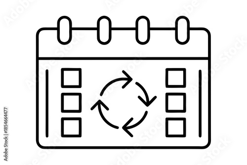 schedule time calendar icon