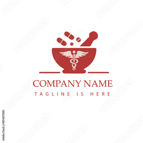 Medical health care logo design