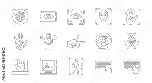 Biometric and identity authentication methods