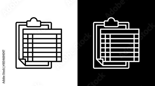 Scorecard Icon For Design Elements