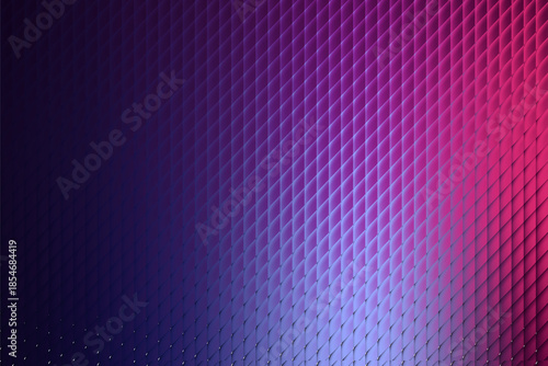 A mesmerizing display of geometric patterns with a gradient of purple, red, and blue hues, creating a visually stunning and dynamic composition