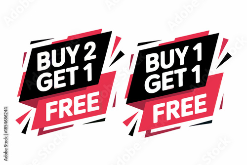 Dynamic Buy One Get One Free Sale Banners for Marketing Promotions
