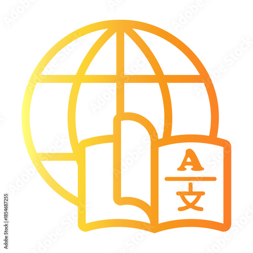 change Line Gradient Icon