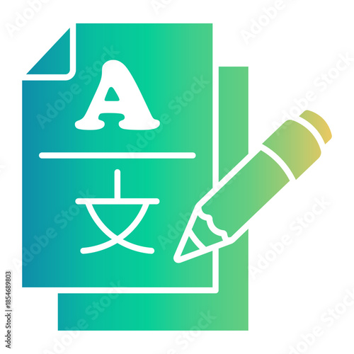 write Gradient icon