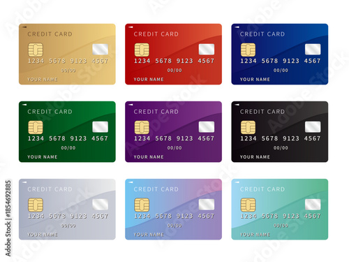 Scalable Credit Card Icons Collection: Modern Payment Methods for Web Design and Apps