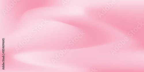 Abstract light pink sakura blossom color background. Vector simple and soft light horizontal backdrop. Blurred gentle gradient. Pastel pink smooth mesh y2k aesthetic. Minimal style. vector eps10