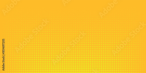 Dots halftone yellow and dark blue color pattern gradient grunge texture background. vector grunge. modern