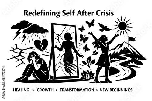 Redefining Self After Crisis: From Despair to New Beginnings