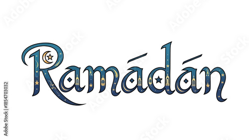 Ramadan Kareem Celebratory Islamic Month of Fasting and Reflection