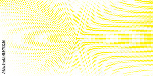 Dot yellow gray wave light technology texture background. Abstract big data digital concept. modern