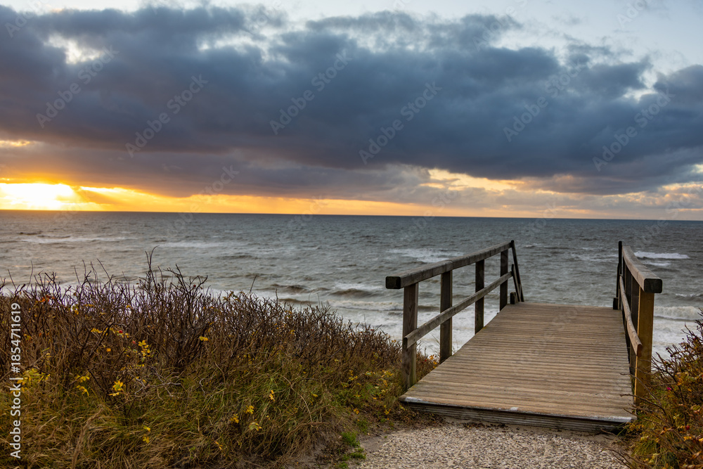 Fototapeta premium Blick auf das Meer