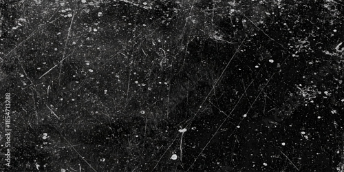 Black dark black grunge textured concrete stone wall, black and white rough vintage distress background,  Black abstract background. Vintage effect. dark concrete floor or old grunge background,