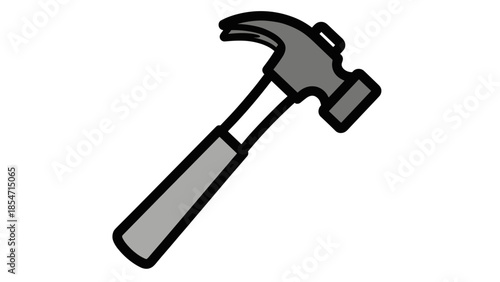 Claw Hammer Tool for Carpentry Work.
