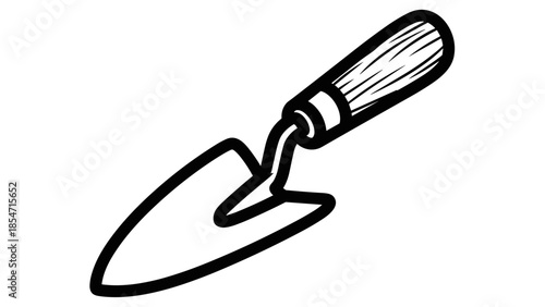 Trowel Tool for Gardening and Masonry.