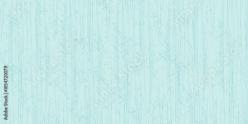 Grain wood image texture on blue cyan board background. Mint green Solid vintage art good nice
