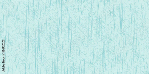 Grain wood image texture on blue cyan board background. Mint green Solid vintage art good nice noise
