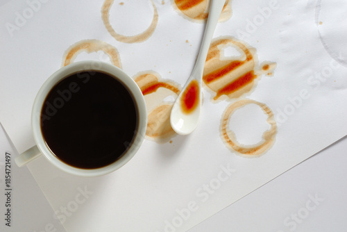 Coffee and stains