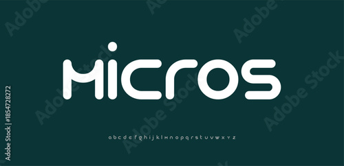 Minimal modern logo alphabet fonts. Typography minimalist urban sana serif digital fashion future creative logos fonts. vector illustration