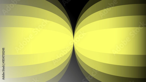 Simple layered gradients creating calm design environments