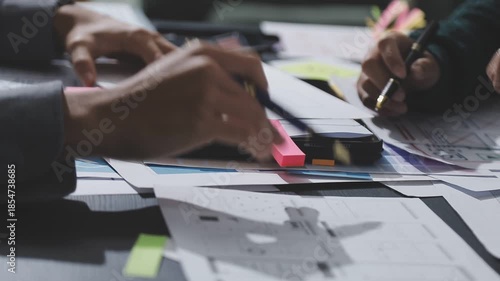 Wallpaper Mural UXUI design brainstorming session with sketches and digital tools Torontodigital.ca