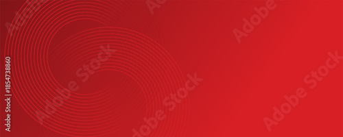 Collection of red concentric circles. Collection of radial sound wave or sonar rings. Pack of radar icon symbols, targets, dashed lines, halftones.